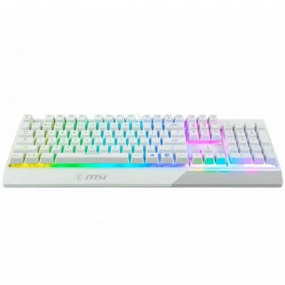 Teclado Gamer Msi Vigor Gk30 White Blanco