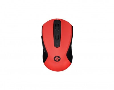 Mouse Inalambrico Rojo Naceb Technology Na-0116R Inalámbrico