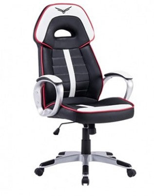 Silla Gaming Naceb Technology Warhammer Gamer Negro/Blanco Piel Sintética