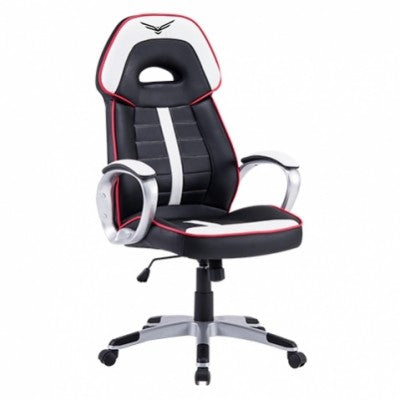 Silla Gaming Naceb Technology Warhammer Gamer Negro/Blanco Piel Sintética