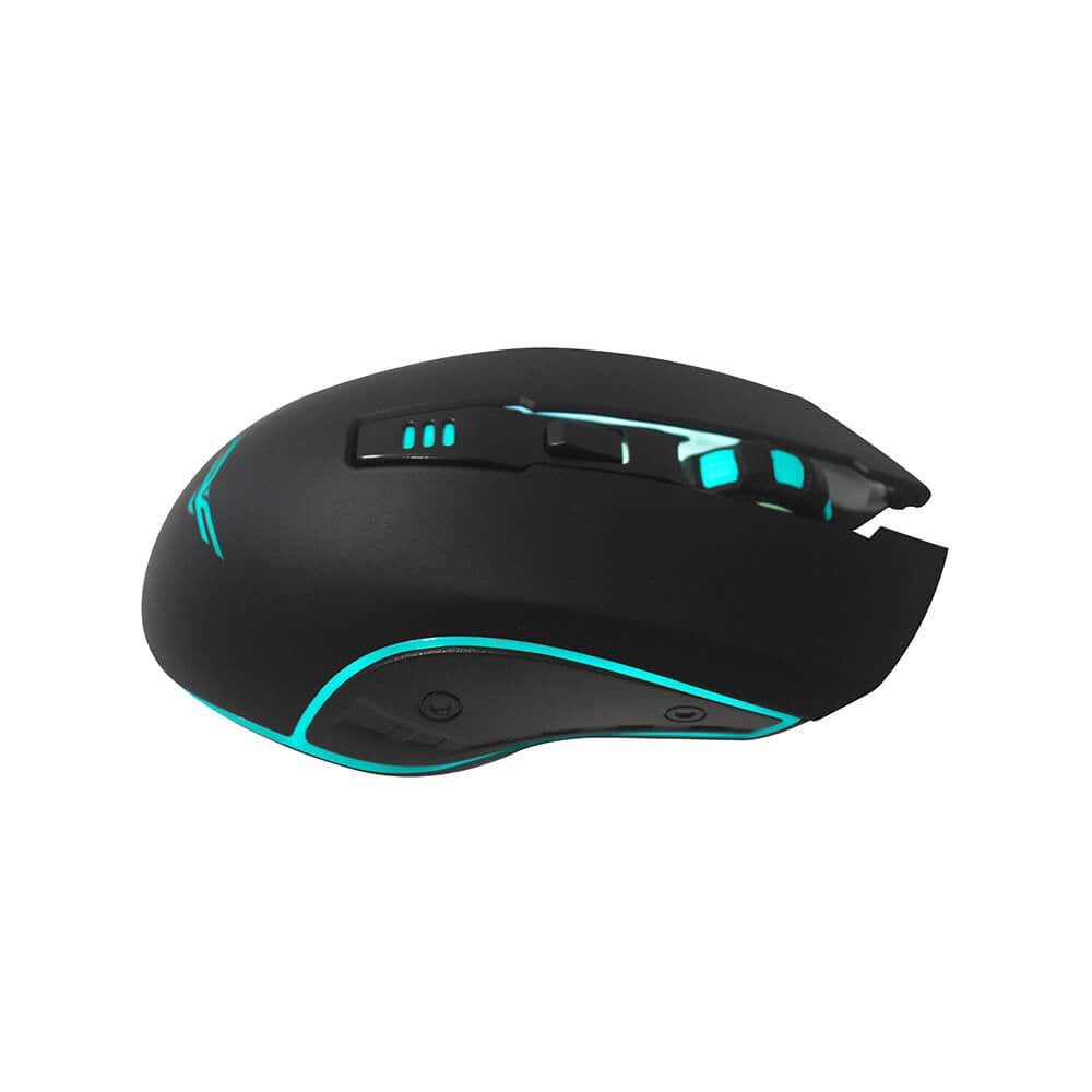 Mouse Gamer Horus Naceb Technology Na-0937 Alámbrico 1000/1600/2400/3200 Dpi'S Negro