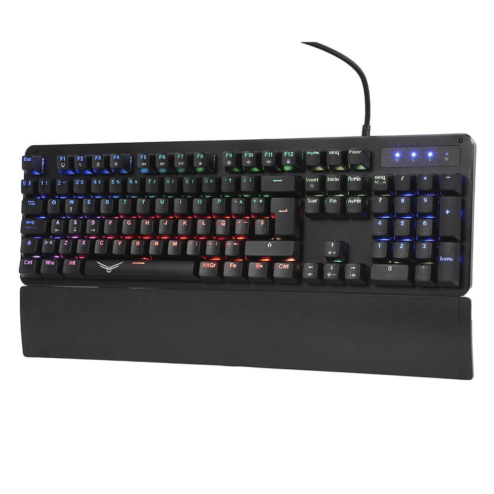 Teclado Mecánico Black Cobra Naceb Technology Na-0944 Usb Negro Alámbrico