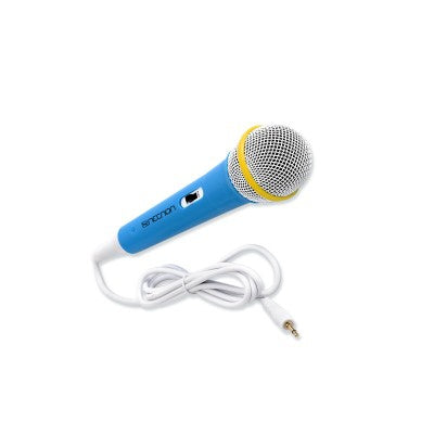 Kids Karaoke Pingüino Necnon Nbk-Kids Bocina Bluetooth Micrófono Alámbrico Bt Usb Aux 3.5 Radio Fm Lector Micro Sd