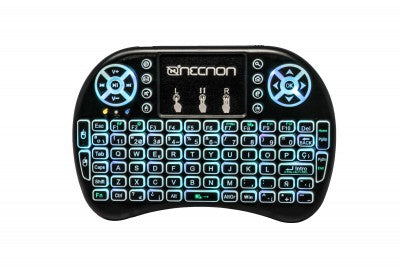 Control Remoto Mousepad Y Teclado Necnon Ncr-01 Negro