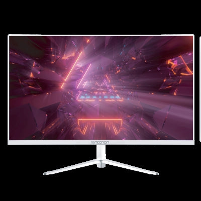 Monitores Necnon Nmg-24C7 Gaming Led Curvo 23.8 Va 75Hz 5Ms Low Blue Light Flicker Free Freesync Vesa 16:9 Fhd 1920*1080 Hdmi Vga Blanco