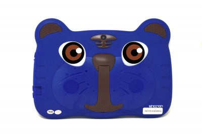 Tablet Necnon M002W-2T Kids 2Gb Ram 16Gb Rom 7" Pulgadas Android 10 Cam 0.3 Y Mp Tigre Stand Incluido Azul