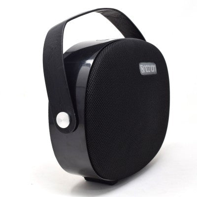 Bocina Inalámbrica Necnon Nb-07 Bluetooth Portable Super Bass Lector Micro Sd Usb Aux Manos Libres Negro