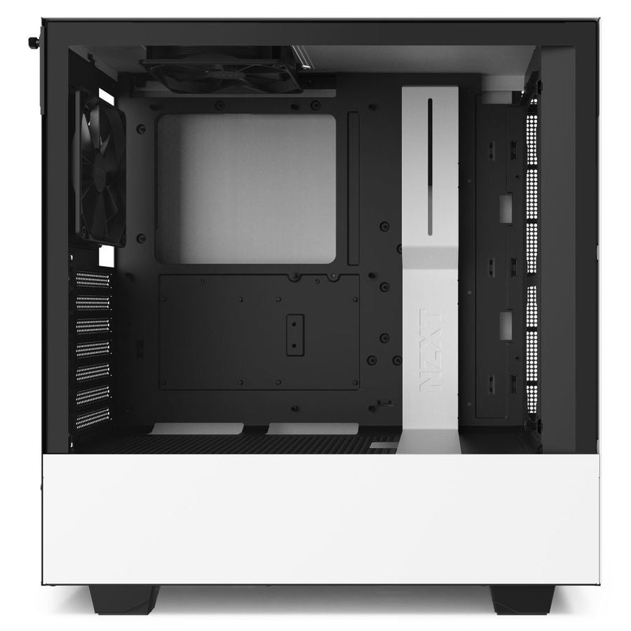 Gabinete Nzxt H510 Compact Blanco-Mate Media Torre Mini Itx, Micro Atx, Atx Cristal Templado Gamer