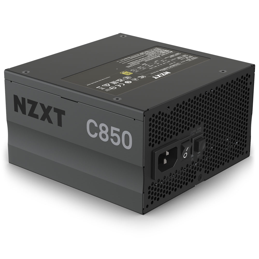Fuente De Poder Nzxt C850 Atx 850W 80Plus Gold V2 2022 Full-Modular Power Supply, Us Power Card