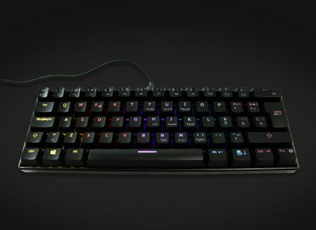 Teclado Mecanico Ocelot/Forma 60/Alambrico/Plastico/Iluminacion Tipo Rgb/Gamer