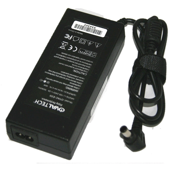 Adaptador Para Computadora Portatil Ovaltech 19.5V/4.74Ah C/Blister + Usb Cargador Laptop Otac-E59 De 90W 19.5V-4.74A (6.0*4.4)