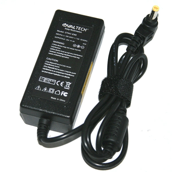 Adaptador Para Computadora Netbook Ovaltech Otac-E66 De Corriente Negro Lenovo