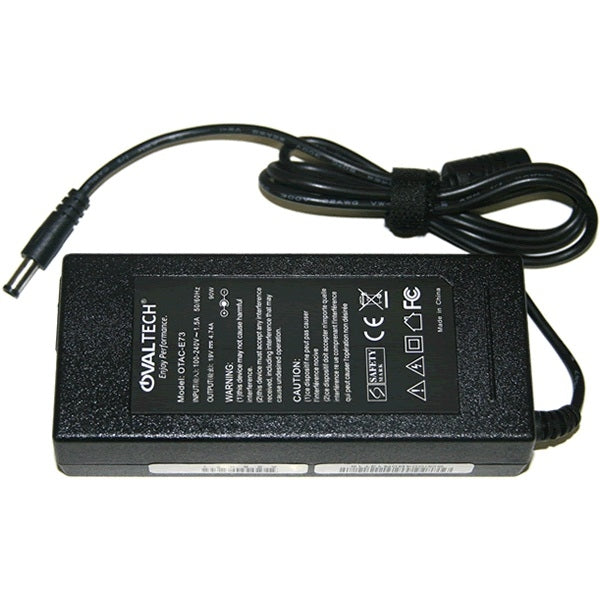 Adaptador Para Computadora Portatil Ovaltech 19V/4.74Ah Cargador Laptop Otac-E73 De 90W (5.5*3.0)