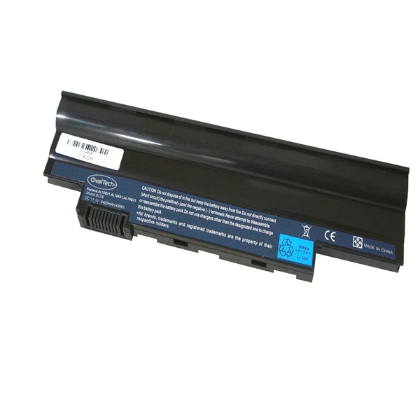 Bateria Color Negro 6 Celdas Ovaltech Para Acer Aspire One D257 4400Mah 11.1V