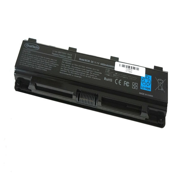 Bateria 6 Celdas Ovaltech Para Toshiba Satellite C845 P875 L875 Series Negro 4400Mah 10.8V