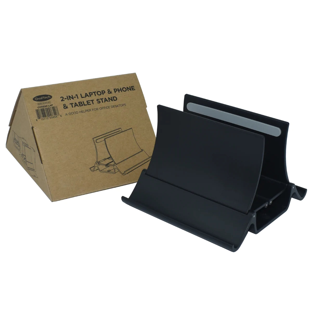 Soporte Vertical Para Laptop / Celular Ovaltech Ovdesk-Lap