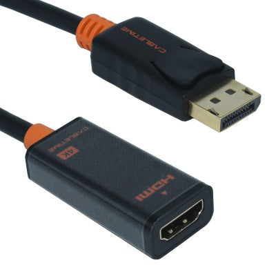 Adaptador Displayport Hdmi Ovaltech Ovdp-Hdmi4Kn Negro