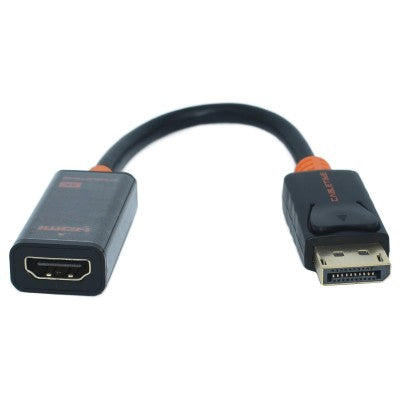 Adaptador Displayport Hdmi Ovaltech Ovdp-Hdmi4Kn Negro