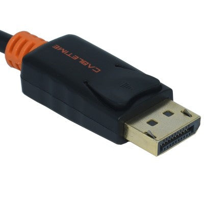 Adaptador Displayport Hdmi Ovaltech Ovdp-Hdmi4Kn Negro