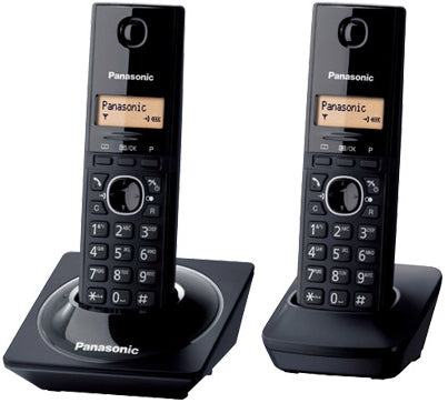 Teléfono Inalámbrico Panasonic Kx-Tg1712Meb Escritorio Negro No Si Lcd