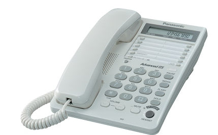 Teléfono Panasonic Kx-Ts108Mew Análogo Escritorio Color Blanco Si No Lcd