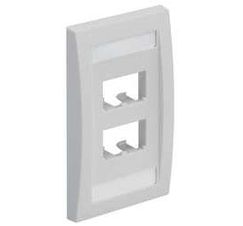 Placa Frontal Panduit /4 Modulos/Mini-Com/Blanco/(Cfpe4Iwy)