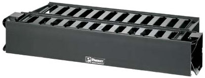 Organizador De Cableado Panduit Wmph2E Negro 22.606 Cm