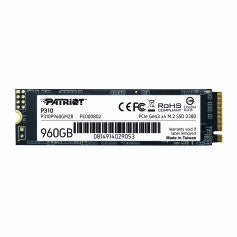 Unidad De Estado Solido Ssd Patriot P310 Nvme M.2 2280 960Gb Pcie Gen 3 X4 Lect.2100/Escrit.1800Mb/S Pc/Laptop