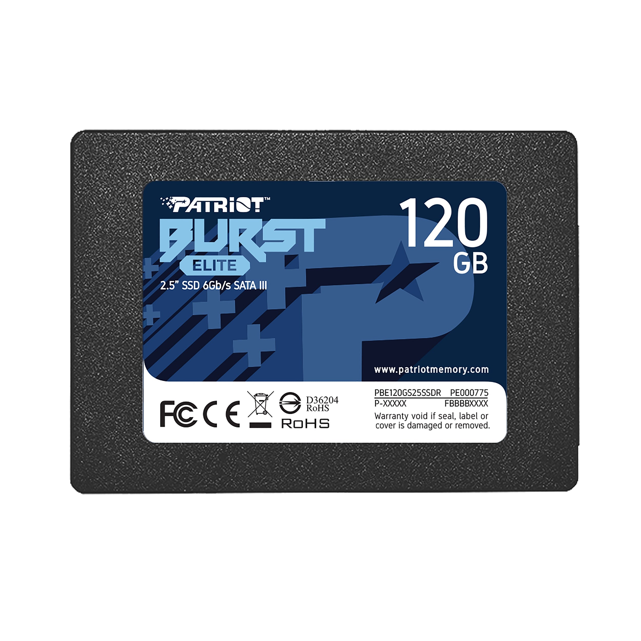 Unidad Ssd Patriot Burst Elite 120Gb Sata Iii 2.5" (Pbe120Gs25Ssdr)