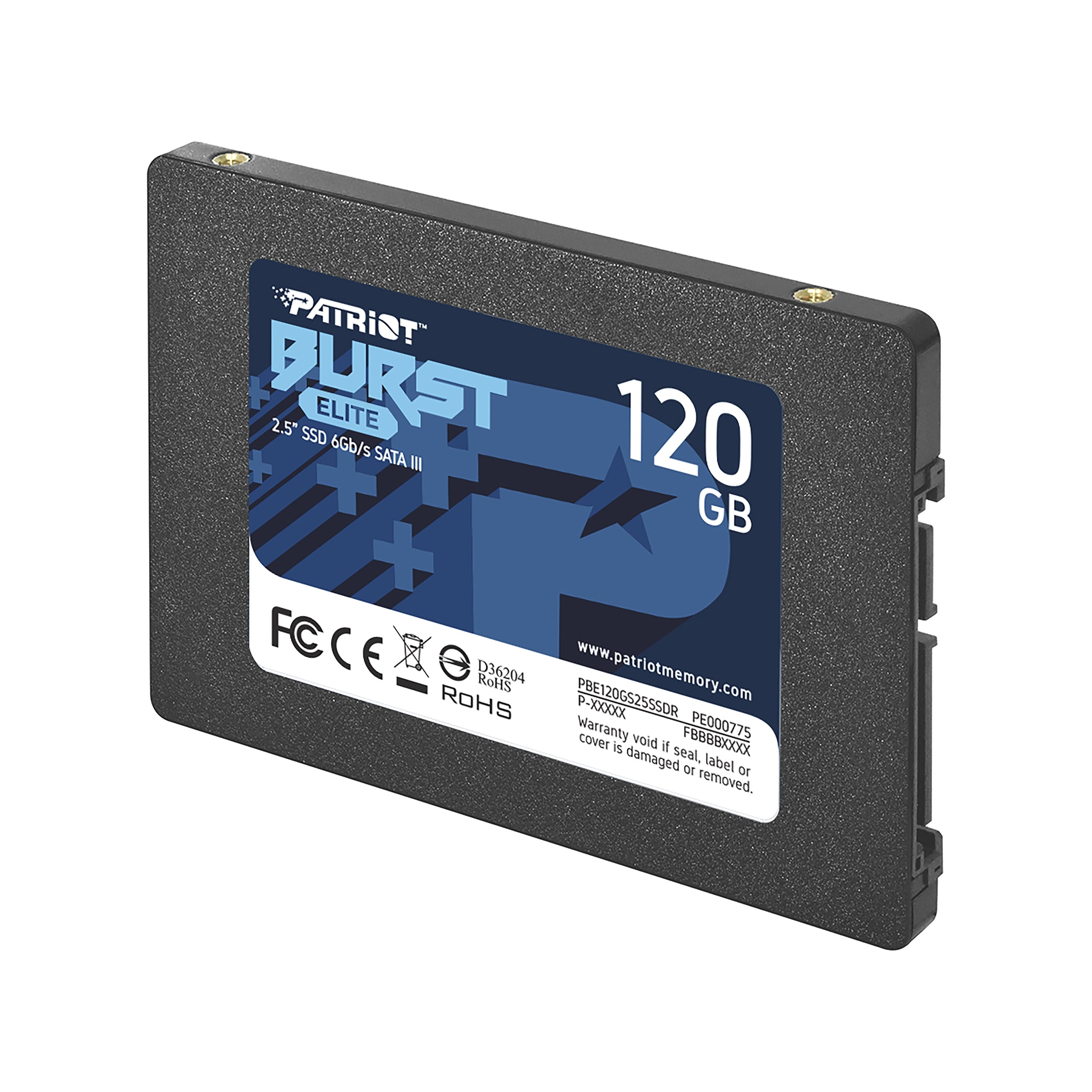 Unidad Ssd Patriot Burst Elite 120Gb Sata Iii 2.5" (Pbe120Gs25Ssdr)