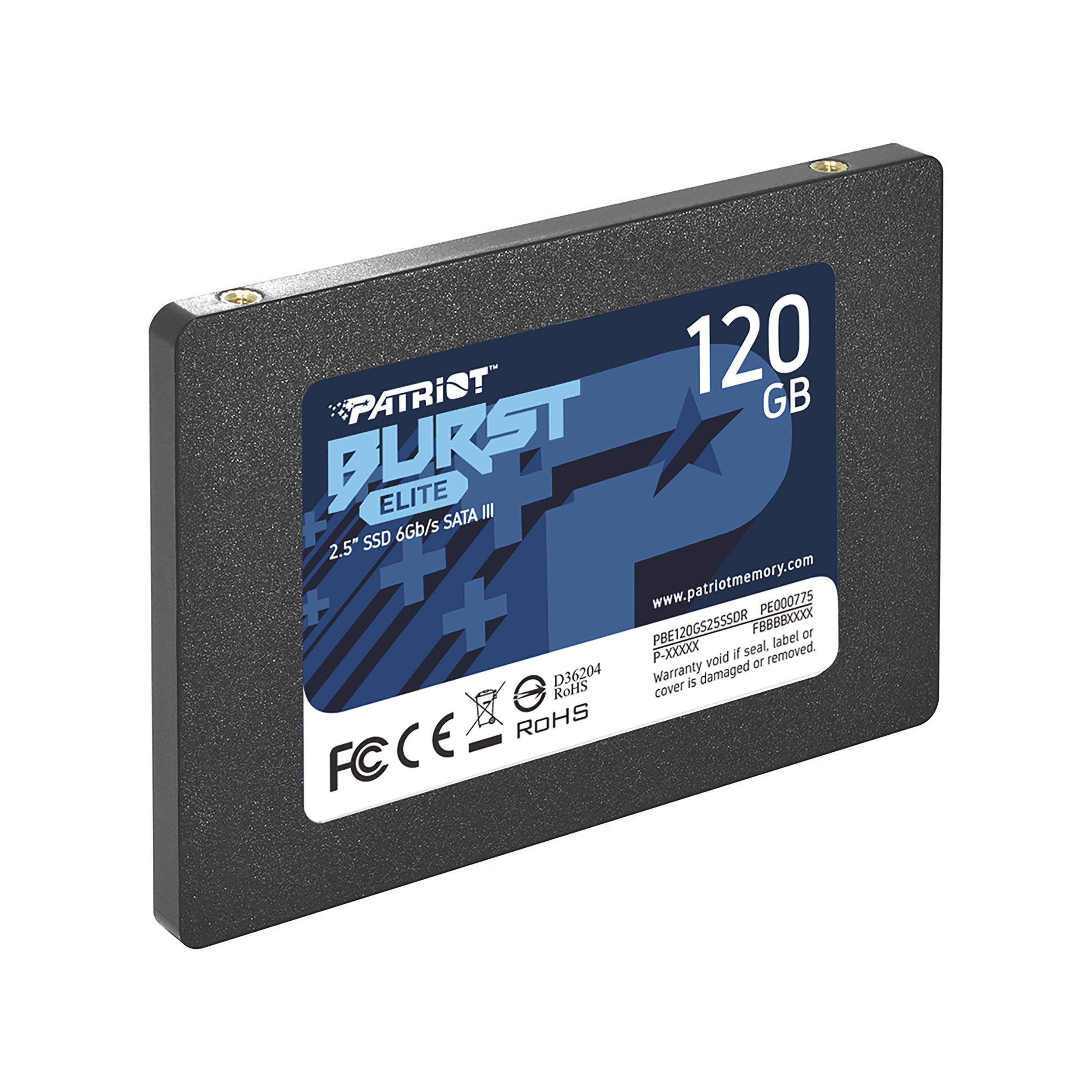 Unidad Ssd Patriot Burst Elite 120Gb Sata Iii 2.5" (Pbe120Gs25Ssdr)