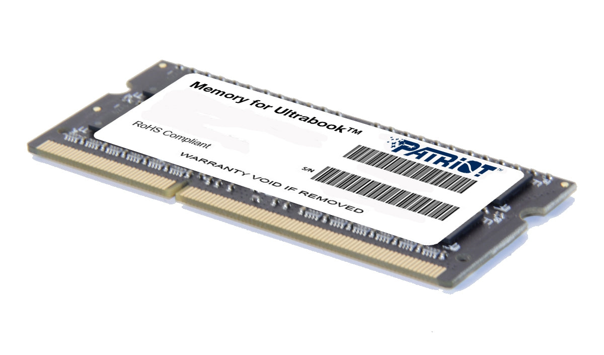 Mem Ddr3 Patriot Signature 4Gb 1600Mhz Sodimm (Psd34G1600L81S)