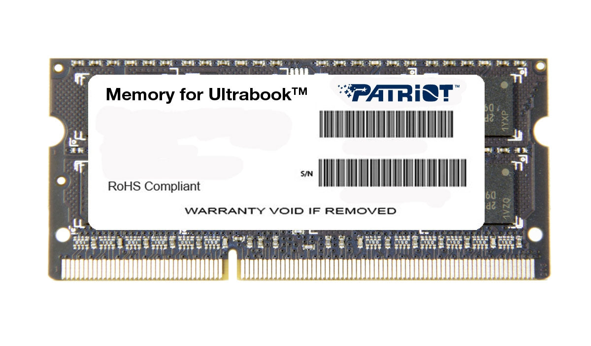 Mem Ddr3 Patriot Signature 4Gb 1600Mhz Sodimm (Psd34G1600L81S)