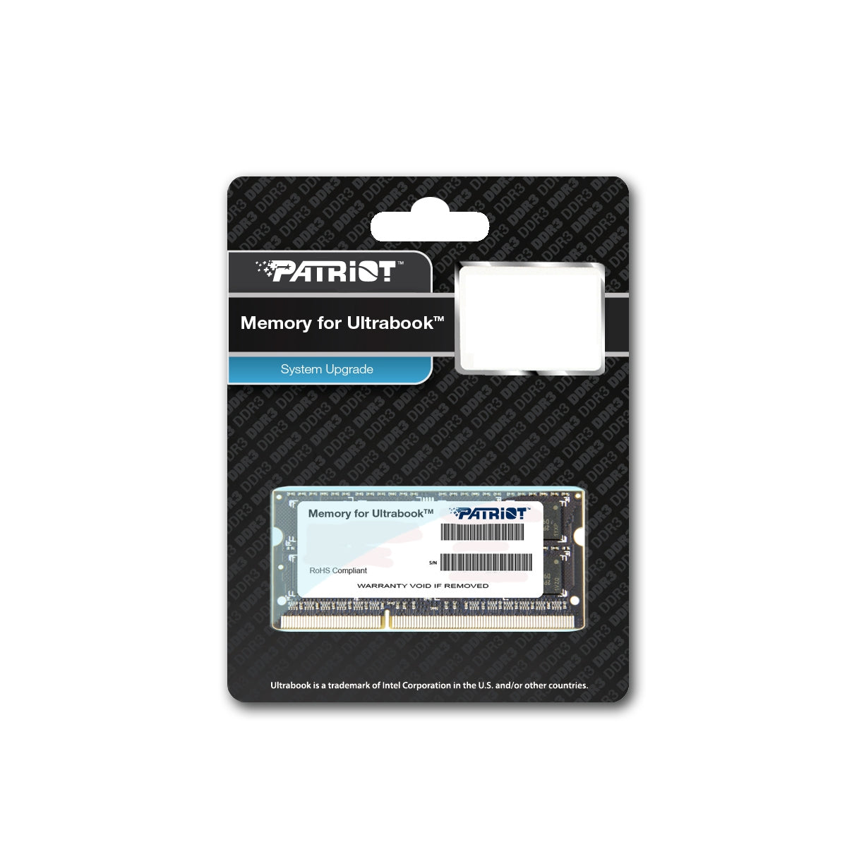 Mem Ddr3 Patriot Signature 4Gb 1600Mhz Sodimm (Psd34G1600L81S)