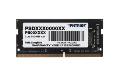 Memoria Patriot Signature Sodimm Ddr4 16Gb (1X16Gb) 3200Mhz Cl22 260Pin 1.2V P/Laptop