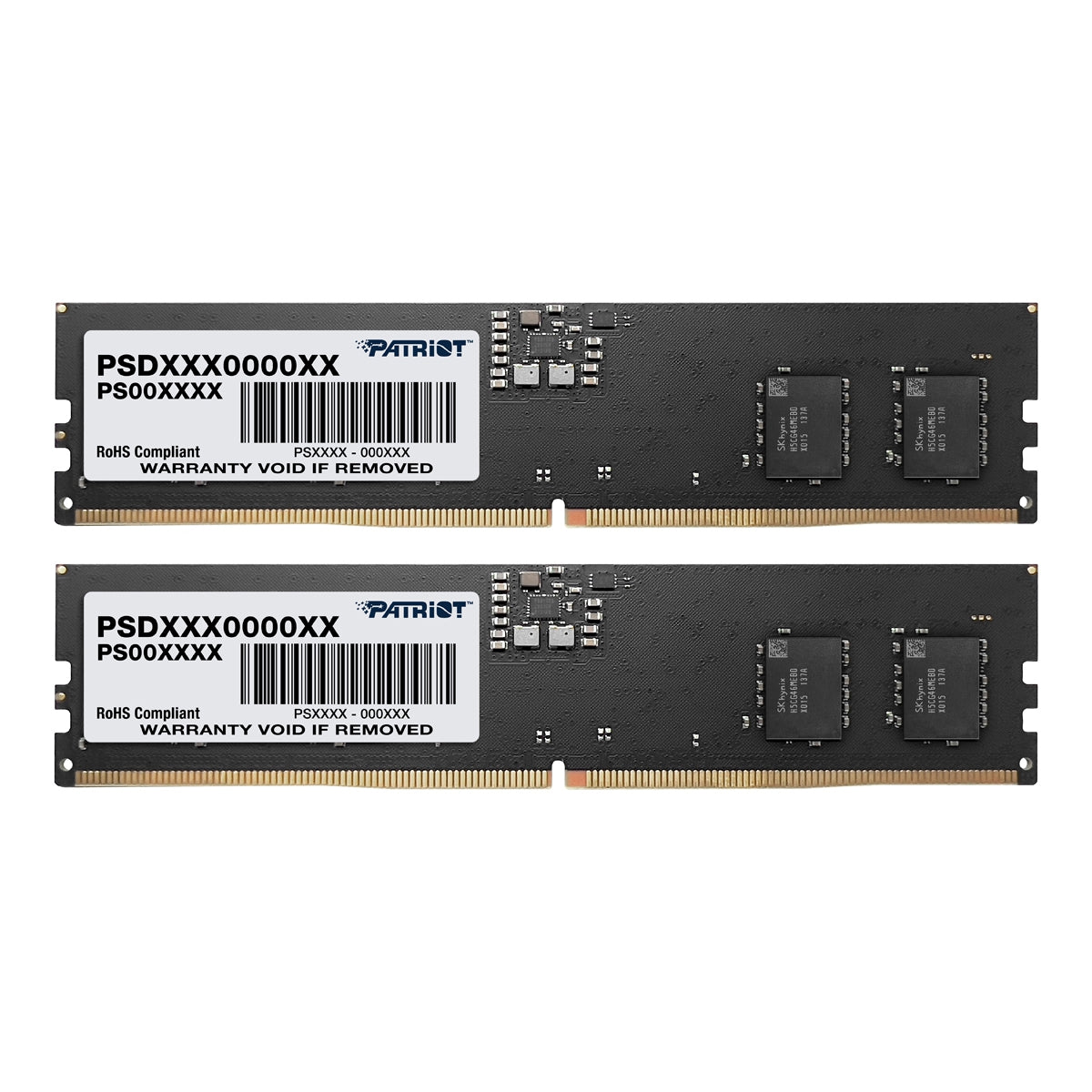 Memoria Patriot Signature Udimm Ddr5 16Gb (1X16Gb) 4800Mhz Cl40 288Pin 1.1V P/Pc