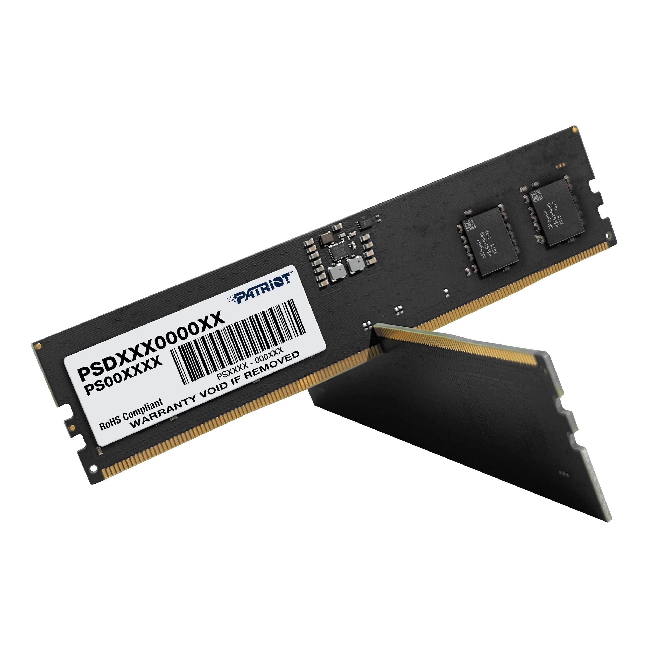 Memoria Patriot Signature Udimm Ddr5 16Gb (2X8Gb) 4800Mhz Cl40 288Pin 1.1V P/Pc/Kit