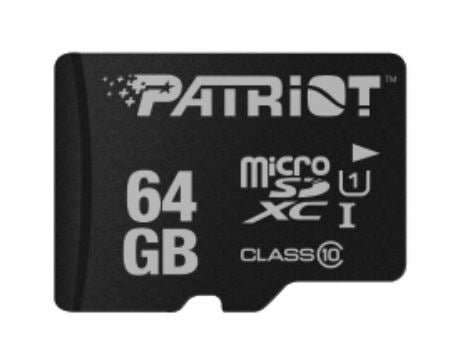 Memoria Micro Sdhc Patriot Lx Series 64 Gb Uhs-1 (Psf64Gmdc10)