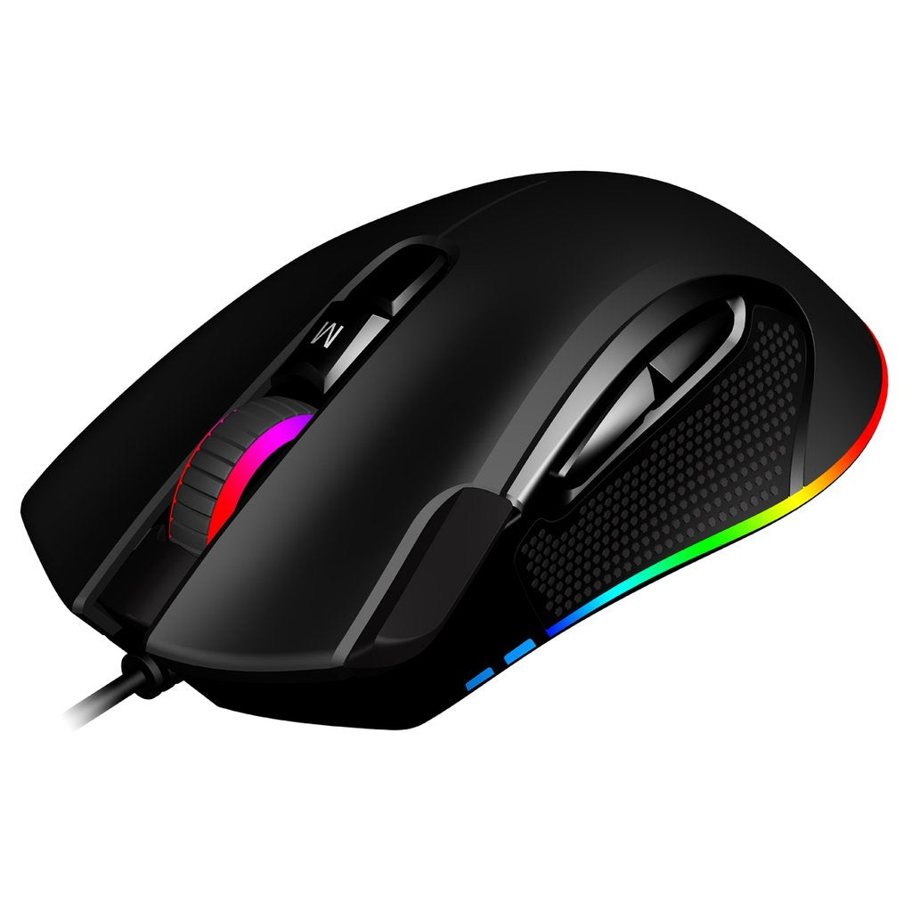 Mouse Gamer Patriot Viper V551 Rgb Optical 12000Dpi Negro (Pv551Ouxk)