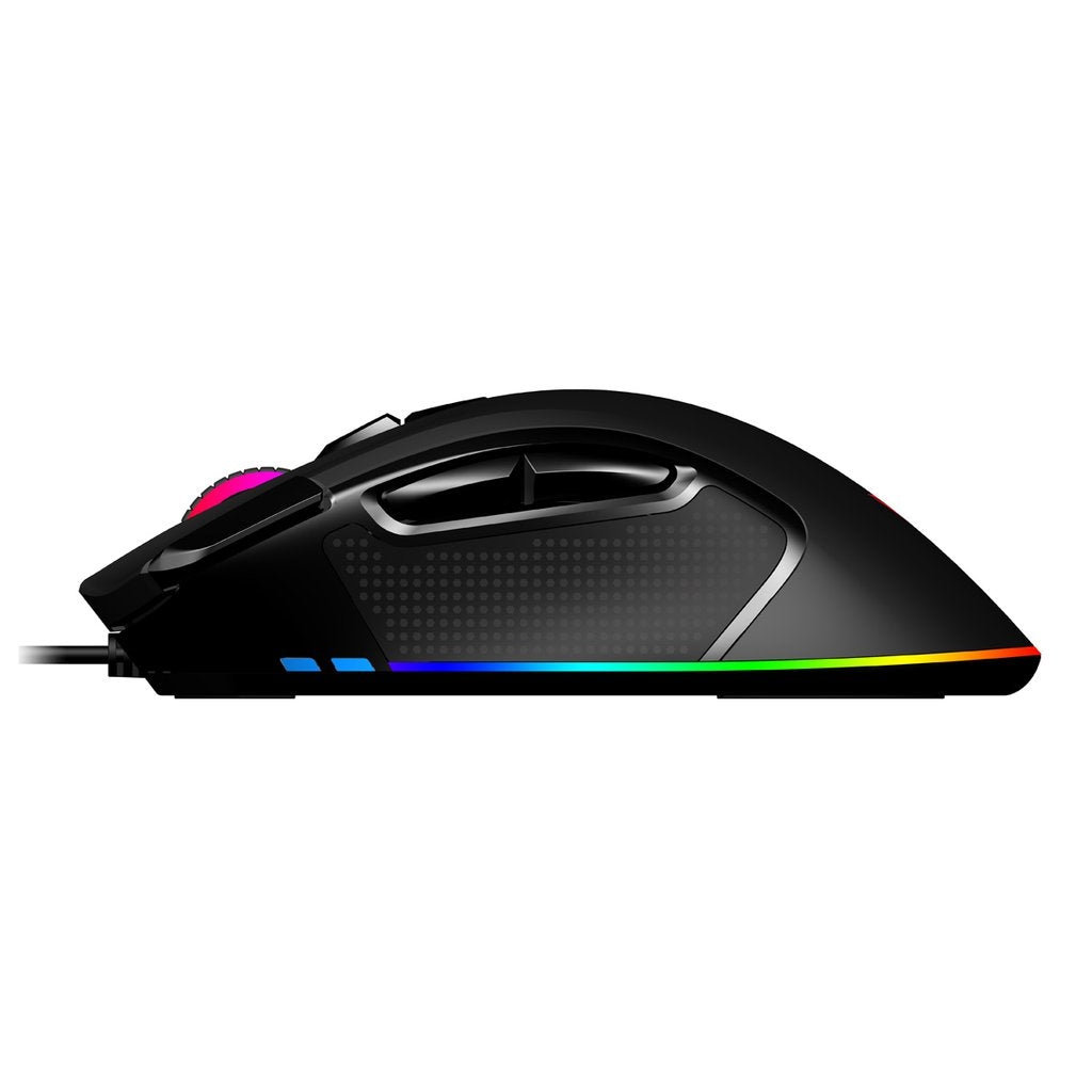 Mouse Gamer Patriot Viper V551 Rgb Optical 12000Dpi Negro (Pv551Ouxk)