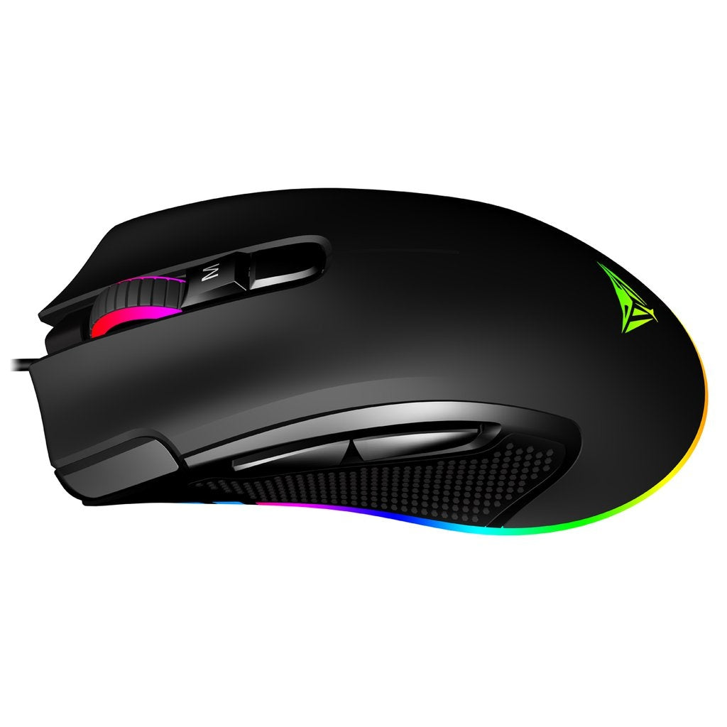 Mouse Gamer Patriot Viper V551 Rgb Optical 12000Dpi Negro (Pv551Ouxk)