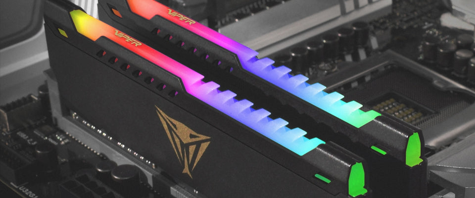 Mem Ddr4 Patriot Viper Steelrgb 16Gb(2X8Gb)3200Mhz Udm(Pvsr416G320C8K)