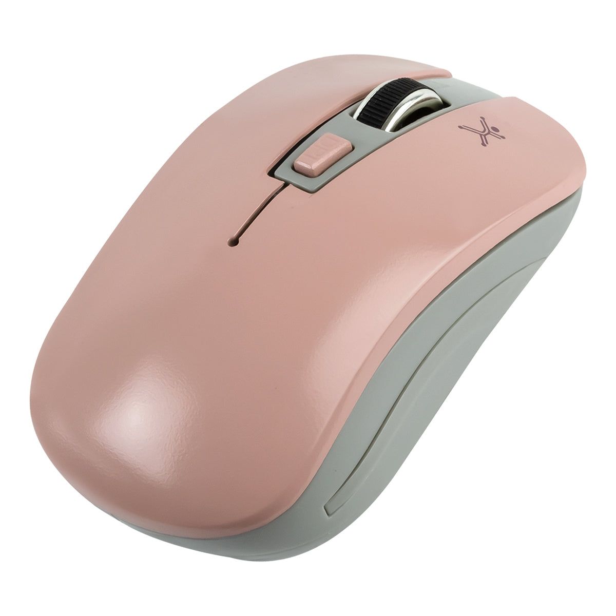 Mouse Inalámbrico Perfect Choice Essentials Rosa 800/1200/1600 Dpi