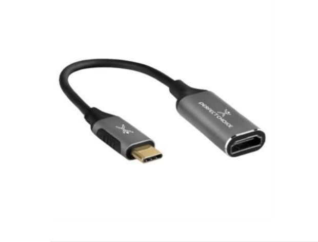 Adaptador Usb C Hdmi 4K Perfect Choice Pc-101260 Negro