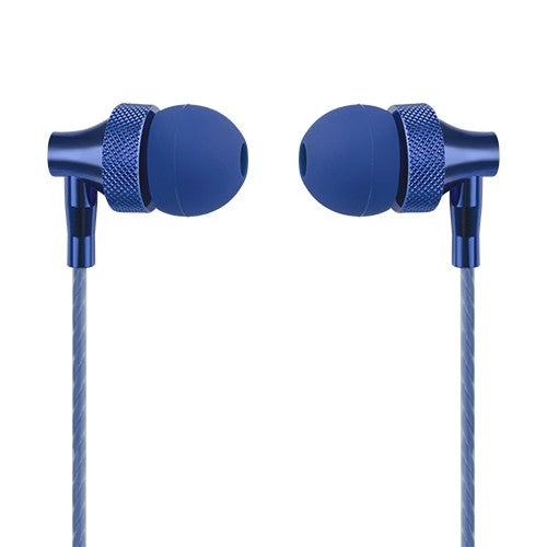 Audifonos In Ear Con Microfono Perfect Choice Stretto Audífonos Micrófono Azul Alámbrico 3.5 Mm 1.2