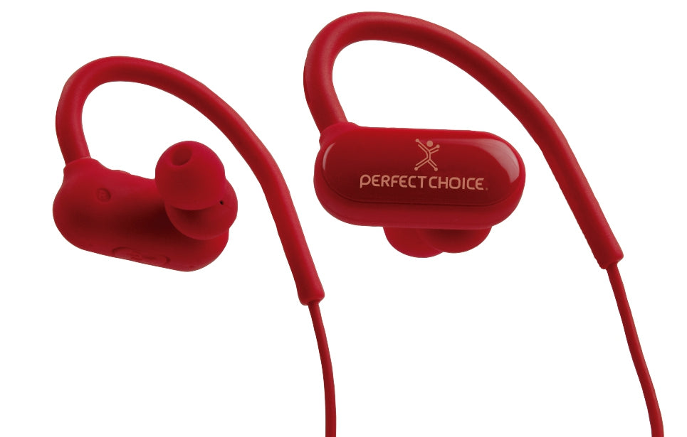 Audífonos Perfect Choice Pc-116745 Rojo Bluetooth Smarthphone