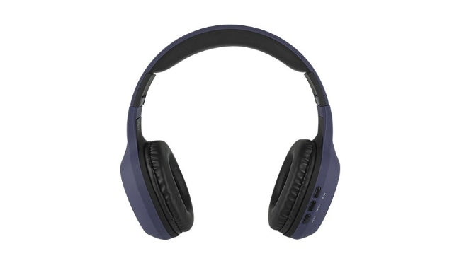 Audifonos Perfect Choice Pc-116769 On Ear Bt Azul/Morado Rf Inalámbrico