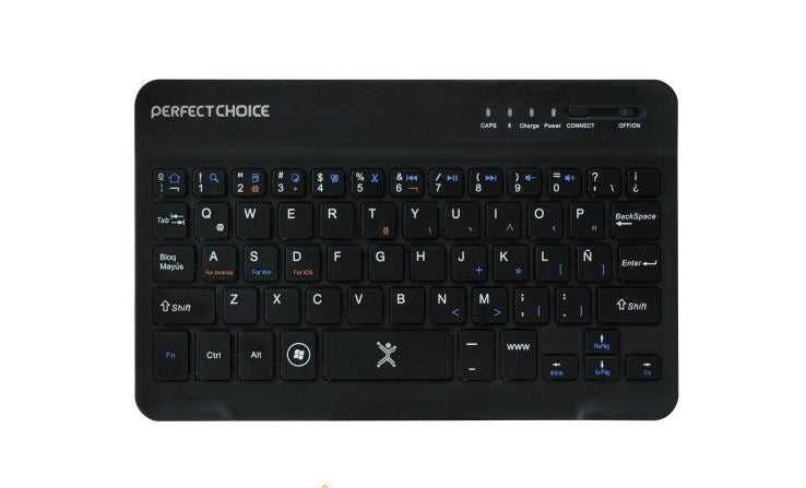 Teclado Perfect Choice Pc-200932 Negro Inalámbrico Bluetooth