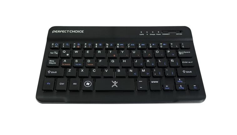 Teclado Perfect Choice Pc-200932 Negro Inalámbrico Bluetooth