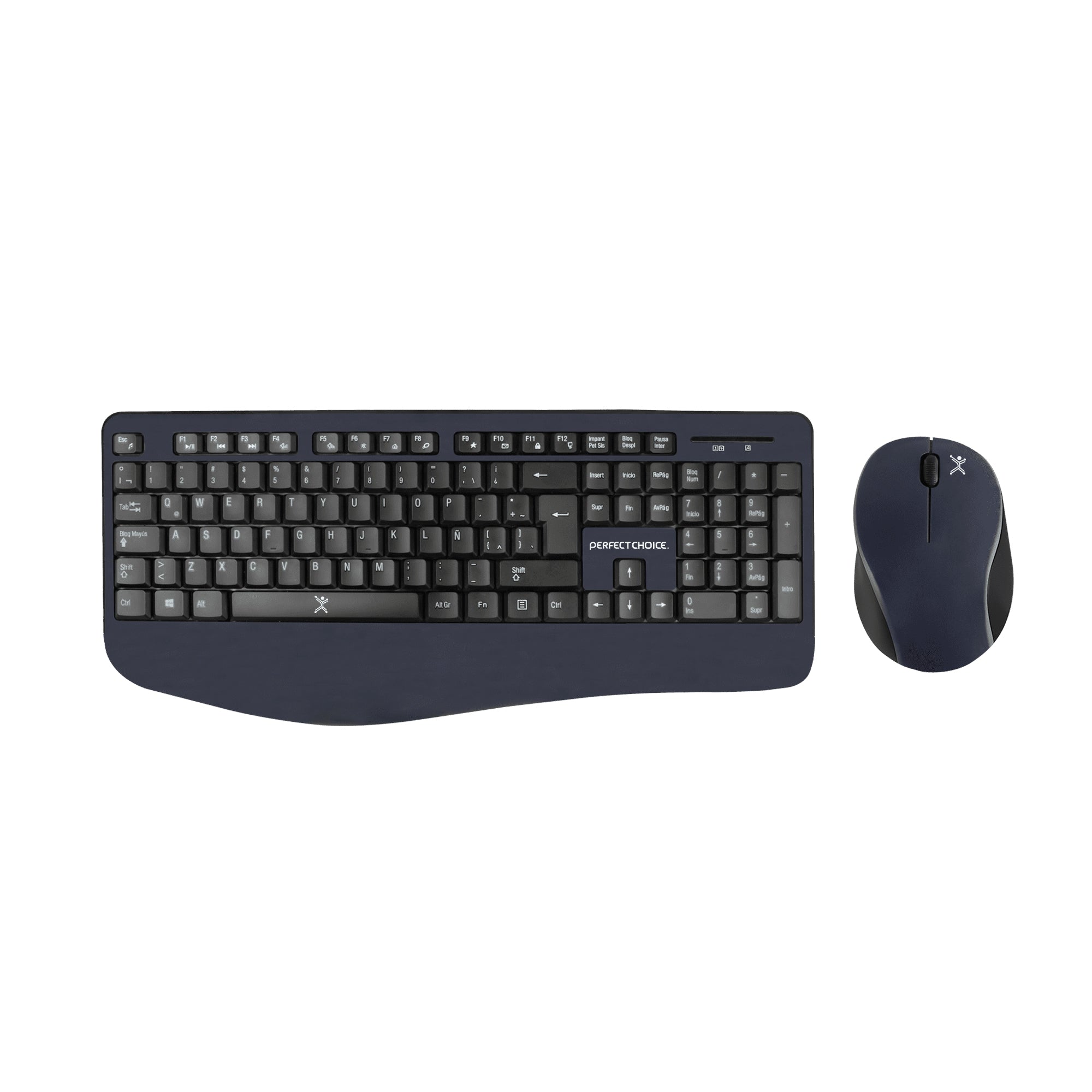 Kit De Teclado Y Mouse Perfect Choice Pc-201236 Negro